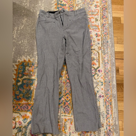 Anthropologie the essential collection micro houndstooth pants size 4 - Picture 7 of 7